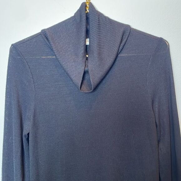 GAP Long Sleeve Black Turtleneck Dress XS - Picture 3 of 8